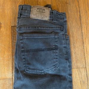 VINTAGE HIGH WAIST GRAY DENIM JEANS